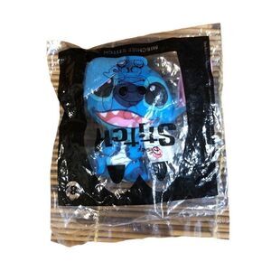 2022 McDonald's Happy Meal Toy Disney STITCH #8 Plush Mischief Stitch Bag Charm